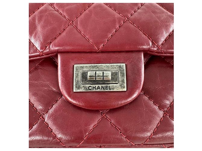 Chanel riedizione 226 in pelle rossa Rosso - vista 7