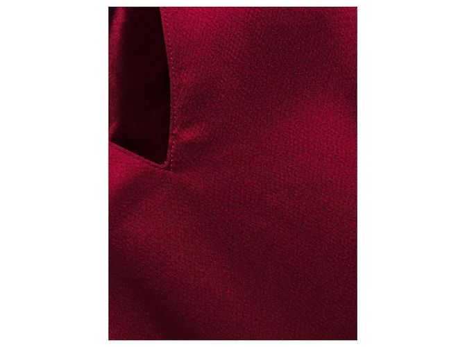 Valentino Abendkleid, Modell Crimson Sway SS2018. Rot Bordeaux - Ansicht 3
