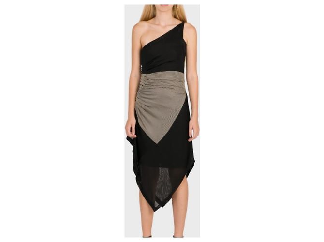 Abendkleid von John Galliano, Modell Night Rhythm Kollektion 2005. Schwarz - Ansicht 5