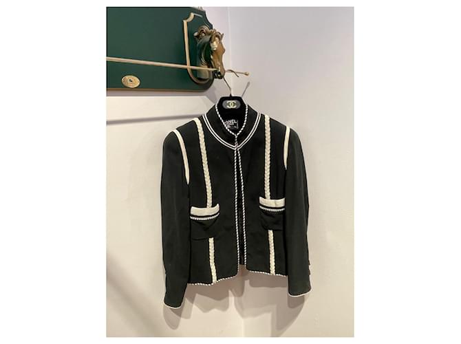 Chanel Chaquetas Negro Blanco - vista 2