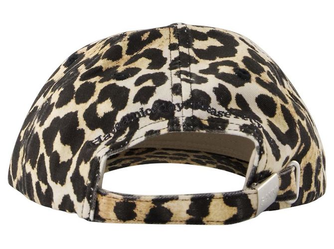 Cappello Leo - Ganni - Cotone - Stampato Marrone - vista 2