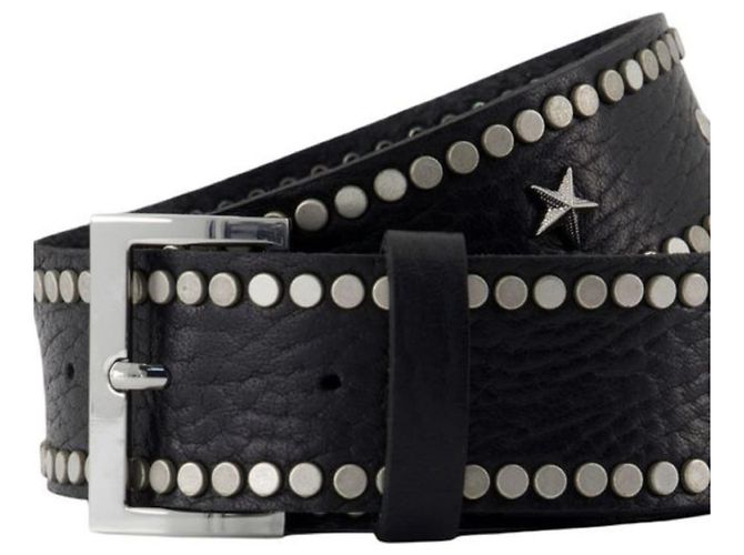 Ceinture Starlight - Zadig & Voltaire - Cuir - Noir - vue 2