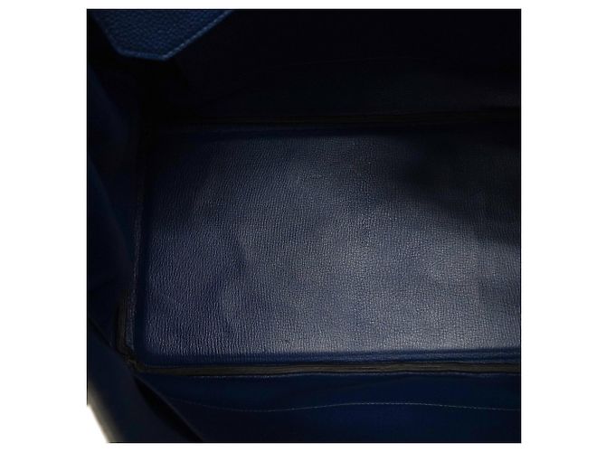 Borsa Hermès Birkin 40 Togo Blu Plus - vista 10