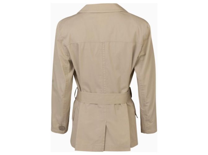 Giacca Yves Saint Laurent, modello Saharienne 1985. Beige - vista 2