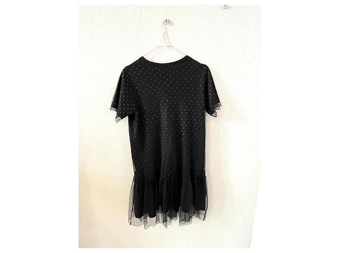 Abendkleid Red Valentino, Modell Tulle Noire. Schwarz - Ansicht 2