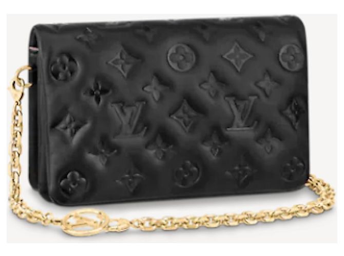 LOUIS VUITTON Sacchetto 'Coussin' nuovo / LOUIS VUITTON FLAP BAG / M80742 / ESAURITO Nero - vista 3