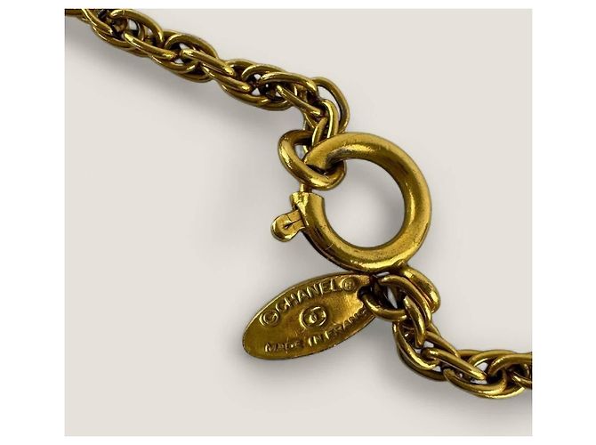Collana vintage Chanel 31 Rue Cambon D'oro - vista 14