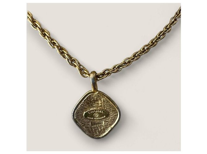 Collana vintage Chanel 31 Rue Cambon D'oro - vista 16