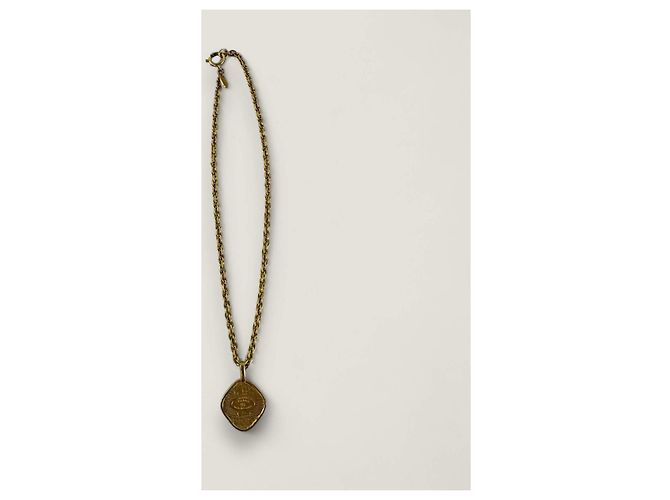 Collana vintage Chanel 31 Rue Cambon D'oro - vista 18