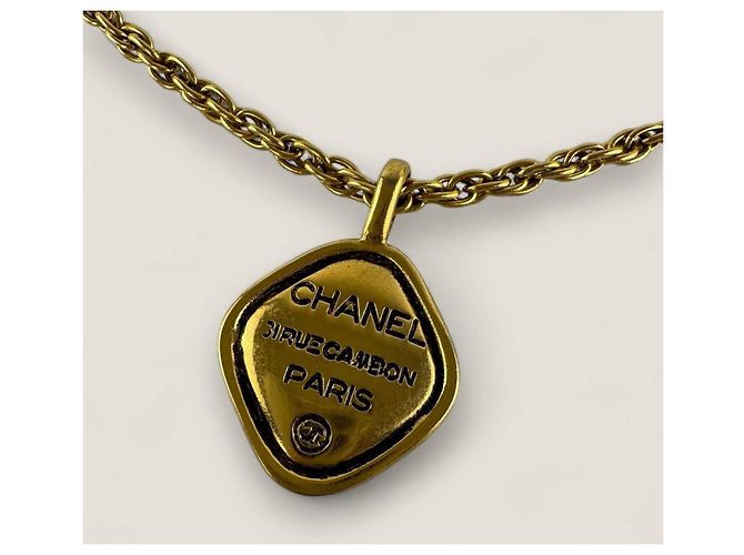 Collana vintage Chanel 31 Rue Cambon D'oro - vista 2