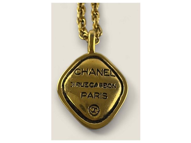 Collana vintage Chanel 31 Rue Cambon D'oro - vista 4