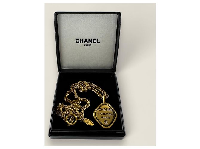 Collana vintage Chanel 31 Rue Cambon D'oro - vista 5