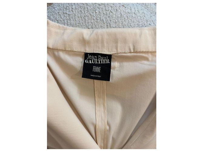 Giacca Jean Paul Gaultier, modello Ecru Circa 2008. Beige - vista 3
