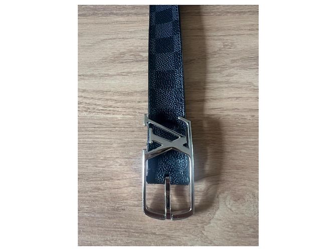 Louis Vuitton – Neogram Gürtel 30 mm Damier Graphite (M6057T) – 109 cm – Neu mit Quittung - Ansicht 3