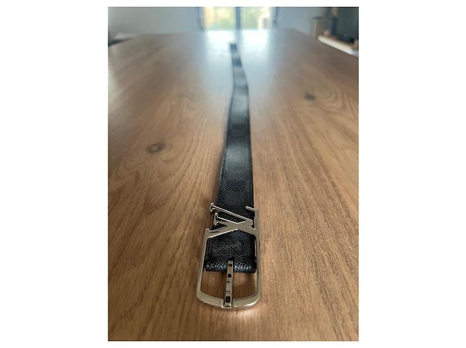 Louis Vuitton – Neogram Gürtel 30 mm Damier Graphite (M6057T) – 109 cm – Neu mit Quittung - Ansicht 5