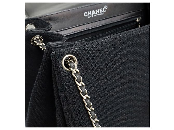 Borsa a Spalla Chanel 2.55 Chocobar Chain Nero - vista 8