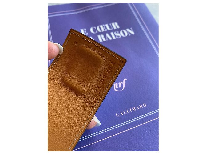 Bracciale Creneau Hermès in ottone placcato oro 18K con borchie Medor – Gioielli di design con certificato Nero - vista 4