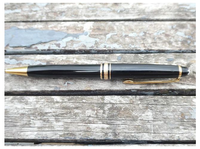 stylo a bille montblanc  meisterstuck classique Noir - vue 10