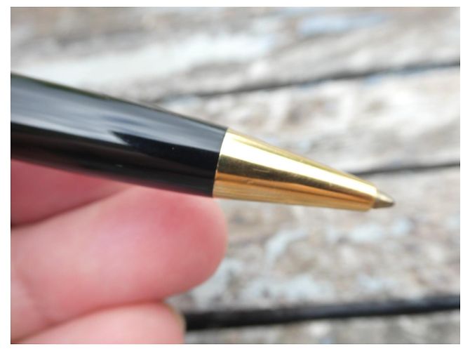 stylo a bille montblanc  meisterstuck classique Noir - vue 8