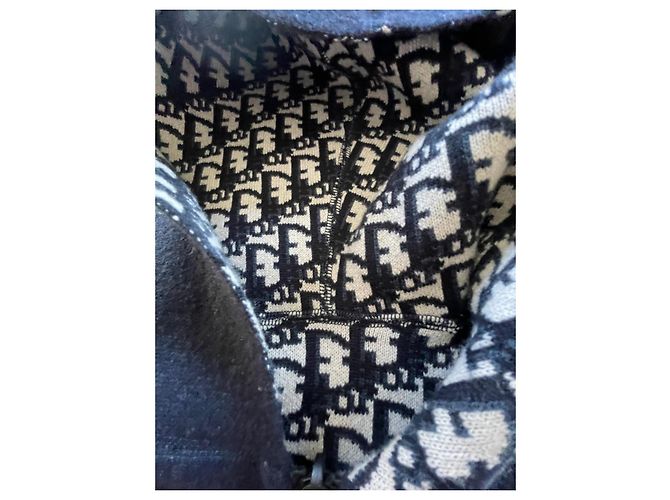 Christian Dior Cárdigan reversible con capucha Multicolor - vista 8