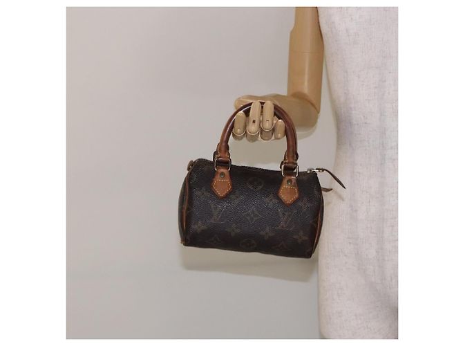 LOUIS VUITTON Borsa a Mano Mini Speedy Monogram M41534 LV Auth 139147 Monogramma - vista 22