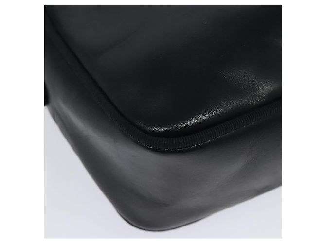Bolso de Hombro Vala de Cuero Azul Marino y Oro Auth 138120 de Salvatore Ferragamo Dorado - vista 12