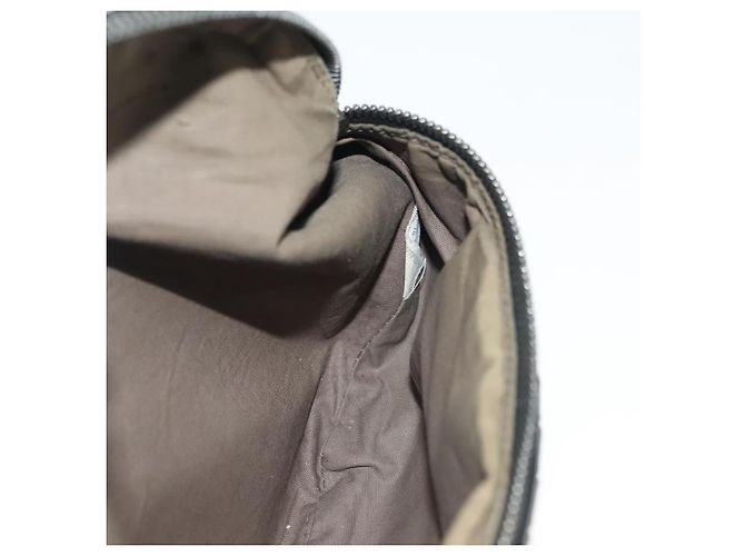 Autre Marque BORSO IN PELLE NERA INTRECCIATO BOTTEGA VENETA ARGENTO AUTH 137678 Nero - vista 18
