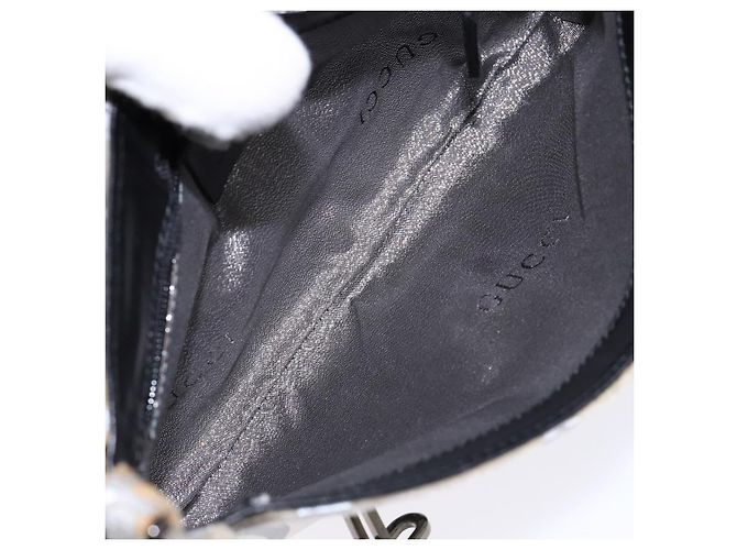 Borsa a Spalla con Catena GUCCI Velluto Bianco 007 2033 1705 Auth 138324 - vista 19