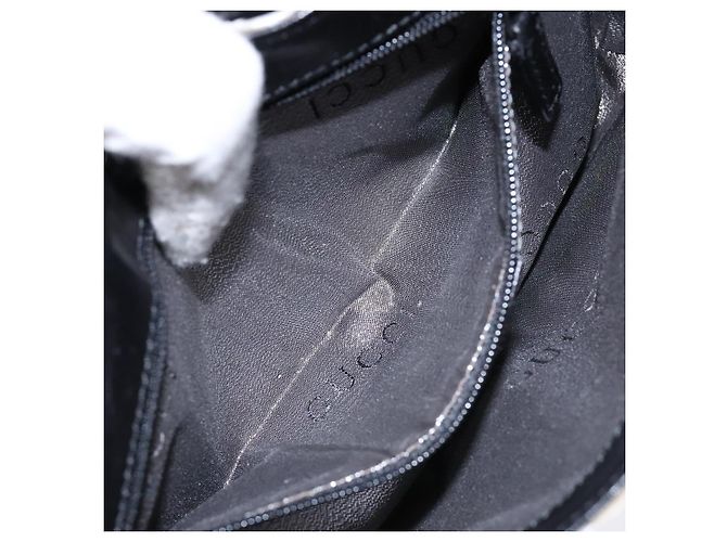 Borsa a Spalla con Catena GUCCI Velluto Bianco 007 2033 1705 Auth 138324 - vista 22