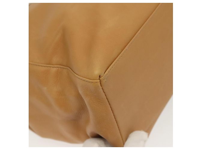 Borsa a Spalla Salvatore Ferragamo in Pelle Beige Oro Auth bs28483 D'oro - vista 10