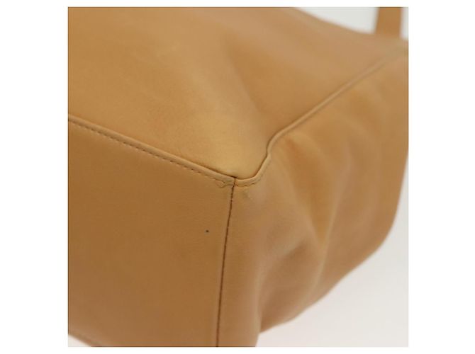 Borsa a Spalla Salvatore Ferragamo in Pelle Beige Oro Auth bs28483 D'oro - vista 11