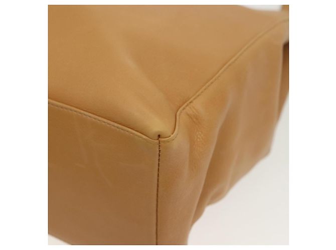 Borsa a Spalla Salvatore Ferragamo in Pelle Beige Oro Auth bs28483 D'oro - vista 13