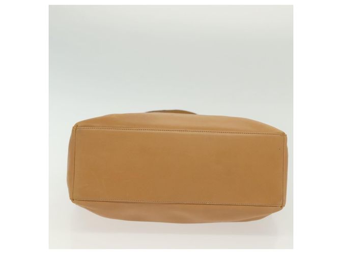 Borsa a Spalla Salvatore Ferragamo in Pelle Beige Oro Auth bs28483 D'oro - vista 9