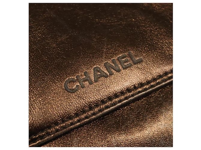 Borsa a Spalla CHANEL in Pelle Marrone CC Auth 138366 - vista 14