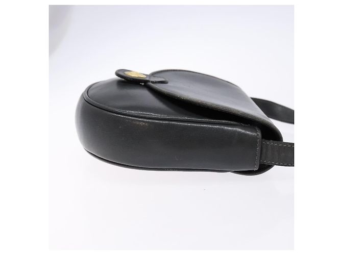 Céline Borsa a Spalla CELINE in Pelle Grigia Dorata Auth 139263 Marrone D'oro - vista 4