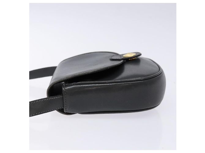 Céline Borsa a Spalla CELINE in Pelle Grigia Dorata Auth 139263 Marrone D'oro - vista 5