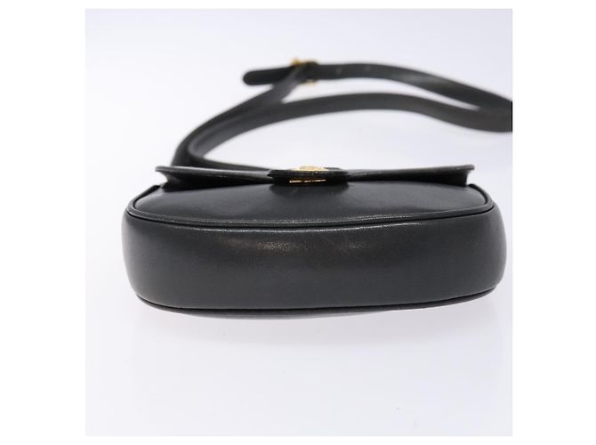 Céline Borsa a Spalla CELINE in Pelle Grigia Dorata Auth 139263 Marrone D'oro - vista 9