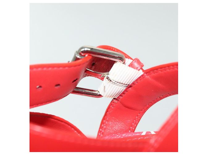 LOUIS VUITTON Sandali Monogram Escal Starboard Rossi LV Auth 139208 Rosso - vista 16