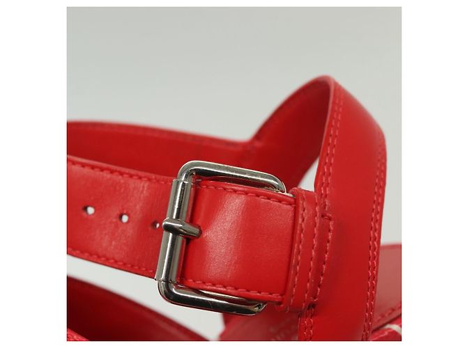 LOUIS VUITTON Sandali Monogram Escal Starboard Rossi LV Auth 139208 Rosso - vista 31