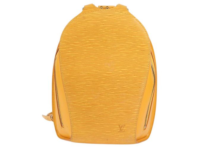 LOUIS VUITTON Zaino Epi Mabillon Giallo M52239 LV Auth 136925 - vista 13