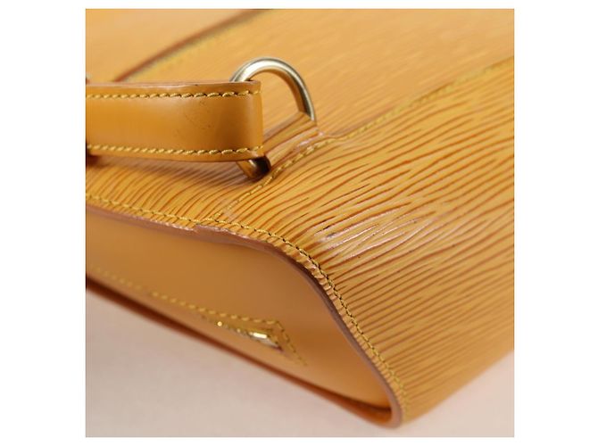 LOUIS VUITTON Zaino Epi Mabillon Giallo M52239 LV Auth 136925 - vista 17