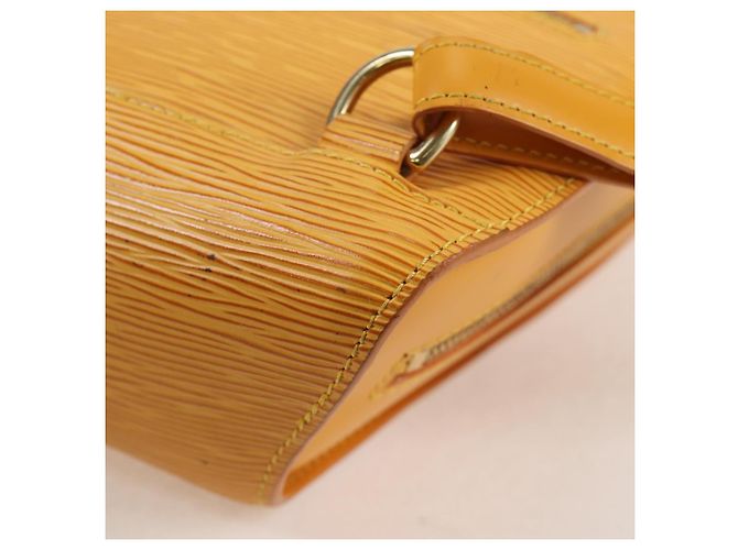 LOUIS VUITTON Zaino Epi Mabillon Giallo M52239 LV Auth 136925 - vista 18