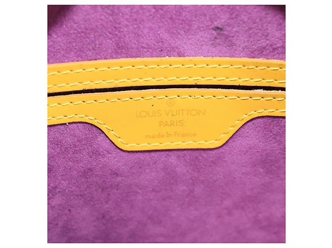 LOUIS VUITTON Zaino Epi Mabillon Giallo M52239 LV Auth 136925 - vista 22
