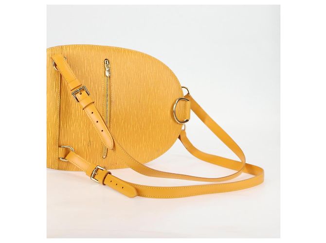LOUIS VUITTON Zaino Epi Mabillon Giallo M52239 LV Auth 136925 - vista 8