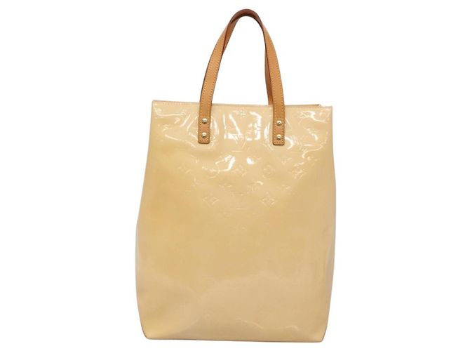 LOUIS VUITTON Borsa a Mano Vernis Reade MM Rosa Marshmallow M91304 LV Auth 138317 - Ansicht 13