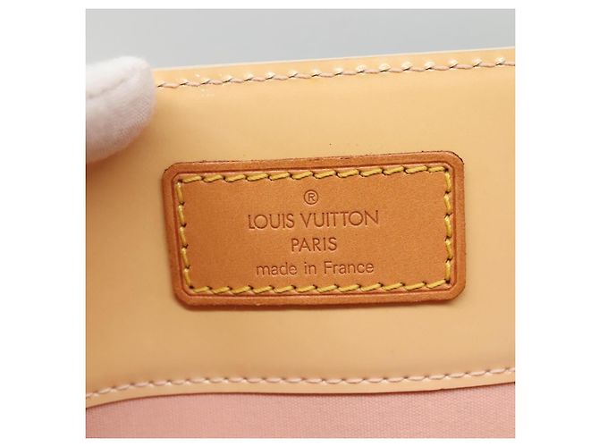 LOUIS VUITTON Borsa a Mano Vernis Reade MM Rosa Marshmallow M91304 LV Auth 138317 - Ansicht 17