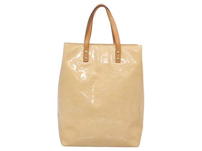 LOUIS VUITTON Borsa a Mano Vernis Reade MM Rosa Marshmallow M91304 LV Auth 138317 - Ansicht 2