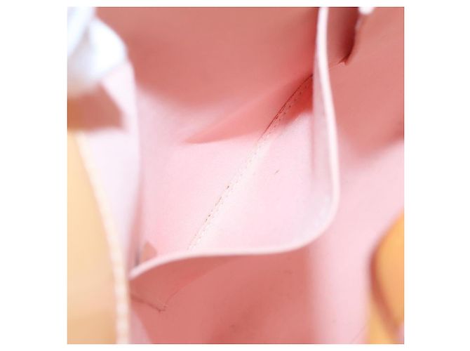 LOUIS VUITTON Borsa a Mano Vernis Reade MM Rosa Marshmallow M91304 LV Auth 138317 - Ansicht 20