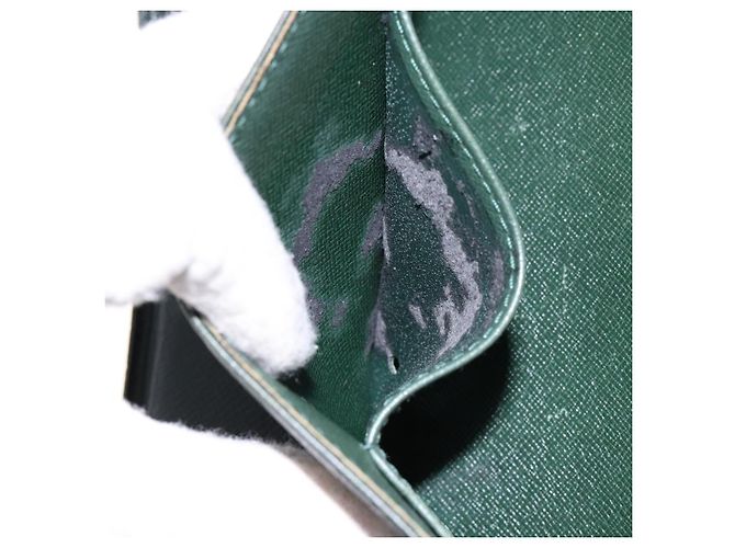 LOUIS VUITTON Pochette Kourad in Taiga Borsa Clutch Épicea M30194 LV Auth bs28613 - vista 11