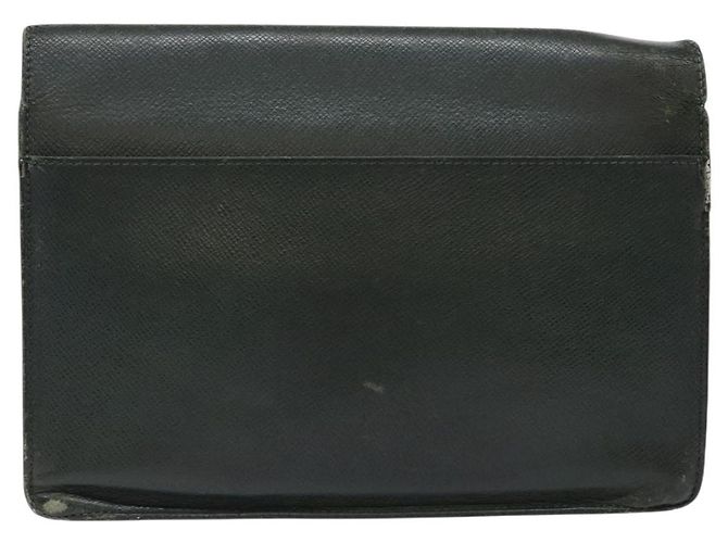 LOUIS VUITTON Pochette Kourad in Taiga Borsa Clutch Épicea M30194 LV Auth bs28613 - vista 2